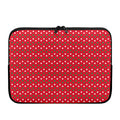 Christmas Polka Dot Pattern Print Laptop Sleeve