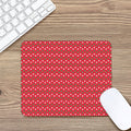 Christmas Polka Dot Pattern Print Mouse Pad