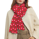 Christmas Polka Dot Pattern Print Scarf