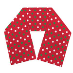 Christmas Polka Dot Pattern Print Scarf