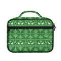 Christmas Pot Leaf Pattern Print Briefcase Bible Bag