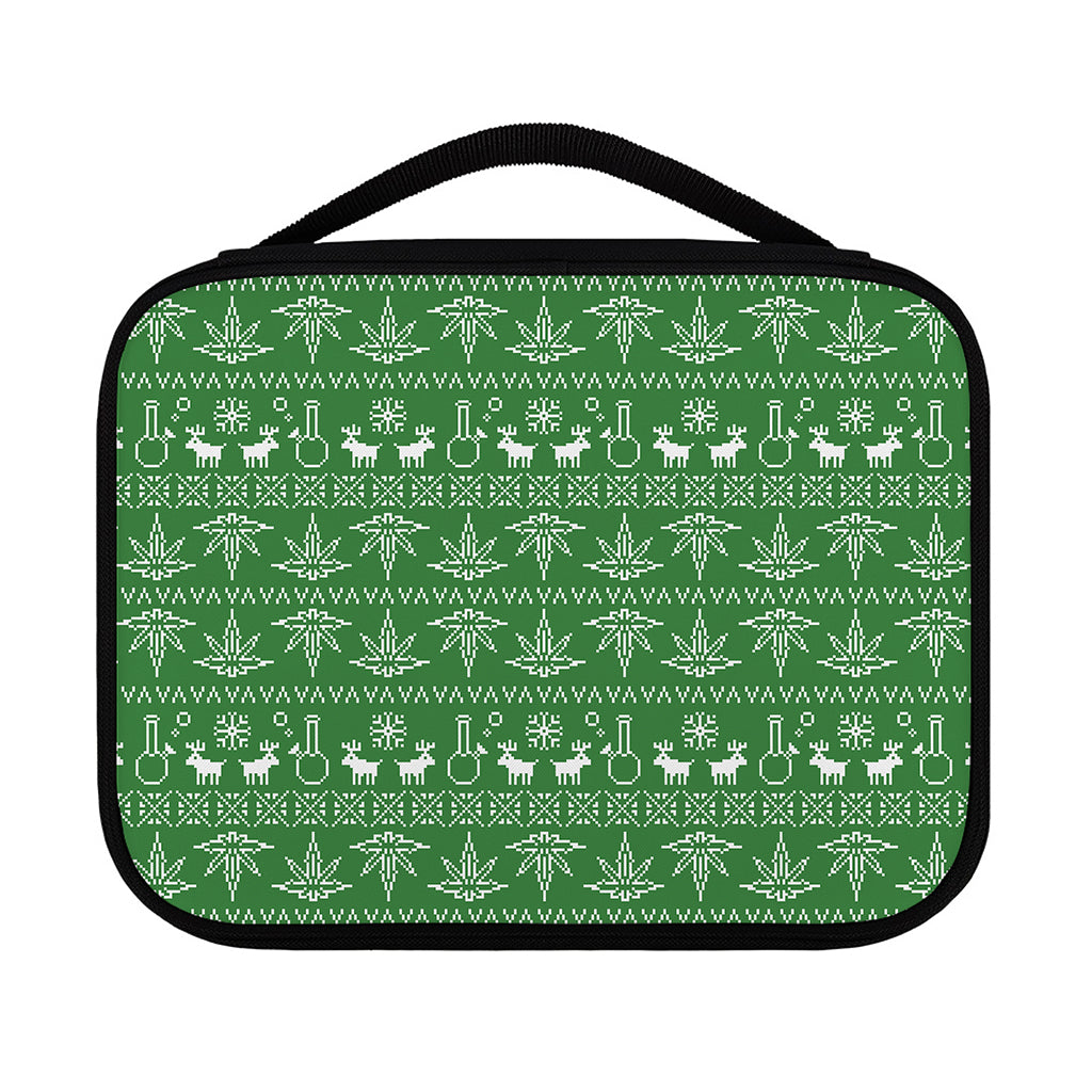 Christmas Pot Leaf Pattern Print Classic Bible Case