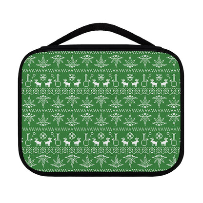 Christmas Pot Leaf Pattern Print Classic Bible Case