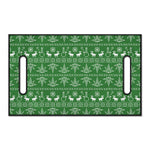 Christmas Pot Leaf Pattern Print Golf Cart Seat Cover