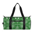 Christmas Pot Leaf Pattern Print Gym Bag