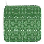 Christmas Pot Leaf Pattern Print Hand Towel