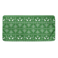 Christmas Pot Leaf Pattern Print Towel