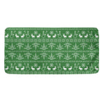 Christmas Pot Leaf Pattern Print Towel
