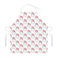 Christmas Santa Claus Pattern Print Adjustable Apron