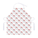 Christmas Santa Claus Pattern Print Adjustable Apron