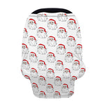 Christmas Santa Claus Pattern Print Baby Seat Cover