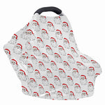 Christmas Santa Claus Pattern Print Baby Seat Cover