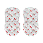 Christmas Santa Claus Pattern Print Bar Stool Covers