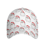 Christmas Santa Claus Pattern Print Baseball Cap