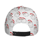 Christmas Santa Claus Pattern Print Baseball Cap