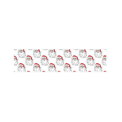Christmas Santa Claus Pattern Print Bed Runner