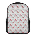 Christmas Santa Claus Pattern Print Casual Backpack