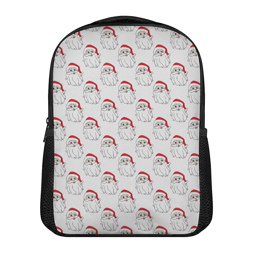 Christmas Santa Claus Pattern Print Casual Backpack