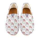 Christmas Santa Claus Pattern Print Casual Shoes