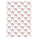 Christmas Santa Claus Pattern Print Curtain