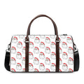 Christmas Santa Claus Pattern Print Duffel Bag