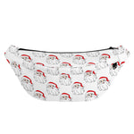 Christmas Santa Claus Pattern Print Fanny Pack