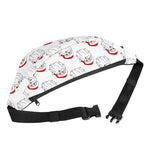 Christmas Santa Claus Pattern Print Fanny Pack