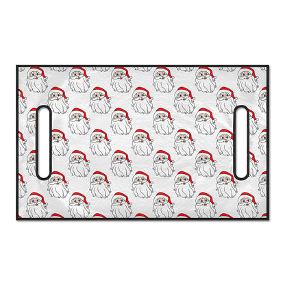 Christmas Santa Claus Pattern Print Golf Cart Seat Cover