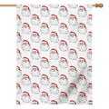 Christmas Santa Claus Pattern Print House Flag