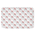 Christmas Santa Claus Pattern Print Indoor Door Mat