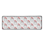 Christmas Santa Claus Pattern Print Long Kitchen Mat