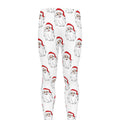 Christmas Santa Claus Pattern Print Men's Leggings