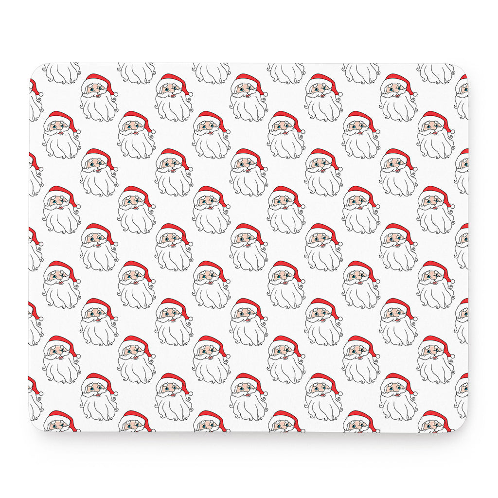 Christmas Santa Claus Pattern Print Mouse Pad