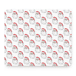 Christmas Santa Claus Pattern Print Mouse Pad