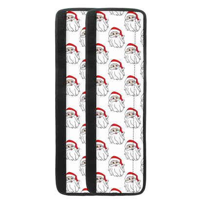 Christmas Santa Claus Pattern Print Refrigerator Handle Covers