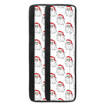 Christmas Santa Claus Pattern Print Refrigerator Handle Covers