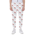 Christmas Santa Claus Pattern Print Joggers