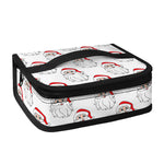 Christmas Santa Claus Pattern Print Small Lunch Bag