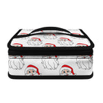 Christmas Santa Claus Pattern Print Small Lunch Bag