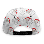 Christmas Santa Claus Pattern Print Snapback Cap