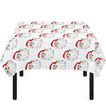 Christmas Santa Claus Pattern Print Tablecloth