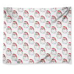 Christmas Santa Claus Pattern Print Tapestry
