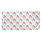Christmas Santa Claus Pattern Print Towel