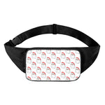 Christmas Santa Claus Pattern Print Waist Bag