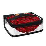 Christmas Santa Dachshund Print Small Lunch Bag