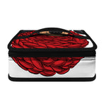 Christmas Santa Dachshund Print Small Lunch Bag