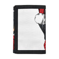 Christmas Santa Dachshund Print Trifold Wallet