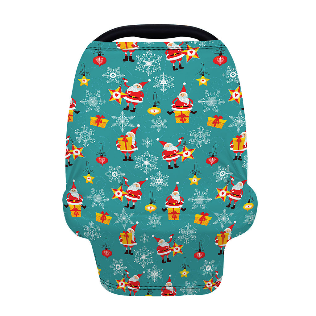 Christmas Santa Gift Pattern Print Baby Seat Cover