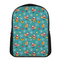 Christmas Santa Gift Pattern Print Casual Backpack