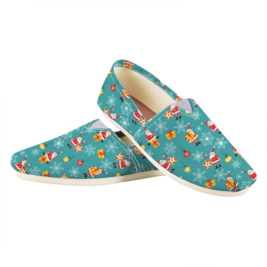 Christmas Santa Gift Pattern Print Casual Shoes